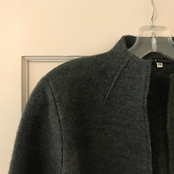 Peruvian Connection | Green Alpaca-Wool Jacket - Picture 3 of 14
